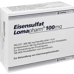 EISENSULFAT Lomapharm 100 mg compresse rivestite con film, 100 pz