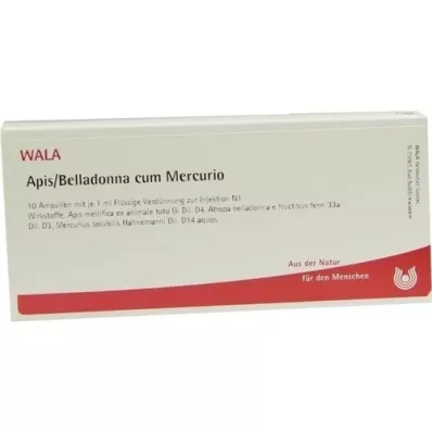 APIS BELLADONNA fiale cum Mercurio, 10X1 ml APIS BELLADONNA fiale cum Mercurio, 10X1 ml