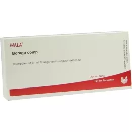 BORAGO COMP.Fiale, 10X1 ml