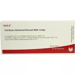 CARDUUS MARIANUS/VISCUM mali comp.fiale, 10X1 ml