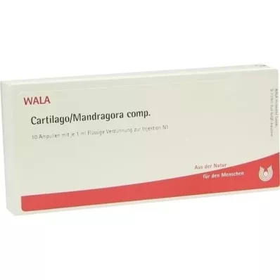 CARTILAGO/Mandragora comp. Fiale, 10X1 ml CARTILAGO/Mandragora comp. Fiale, 10X1 ml