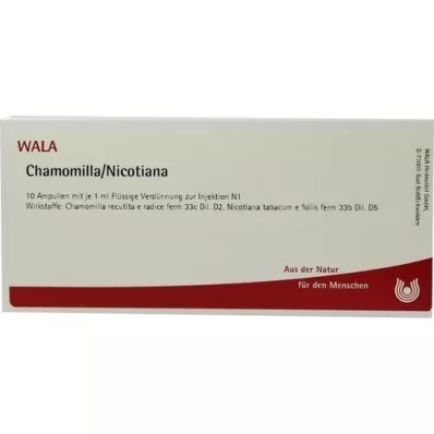 CHAMOMILLA/NICOTIANA Fiale, 10X1 ml