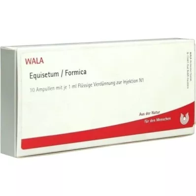 EQUISETUM/FORMICA Fiale, 10X1 ml EQUISETUM/FORMICA Fiale, 10X1 ml