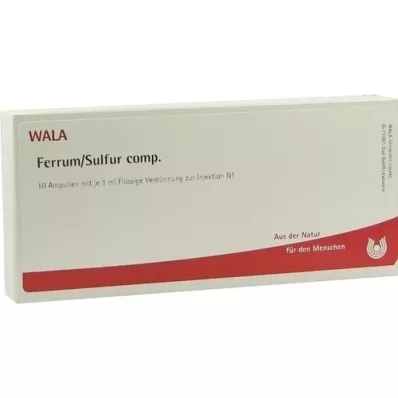 FERRUM SULFUR comp. fiale, 10X1 ml