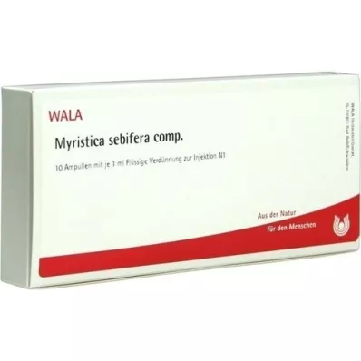 MYRISTICA SEBIFERA COMP.Fiale, 10X1 ml
