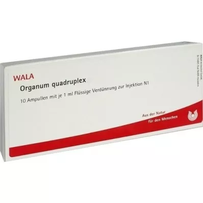ORGANUM fiale quadruplex, 10X1 ml