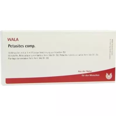 PETASITES comp. fiale, 10X1 ml PETASITES comp. fiale, 10X1 ml