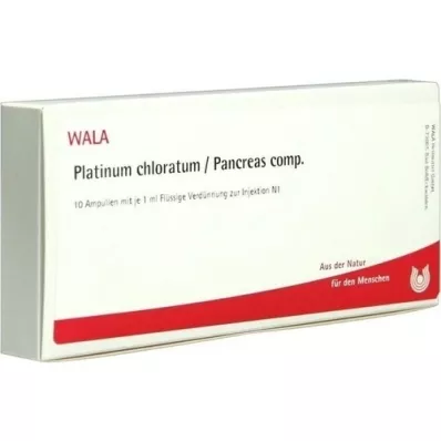 PLATINUM CHLORATUM/PANCREAS comp. fiale, 10X1 ml PLATINUM CHLORATUM/PANCREAS comp. fiale, 10X1 ml