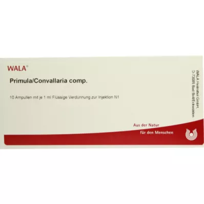 PRIMULA/CONVALLARIA comp. fiale, 10X1 ml