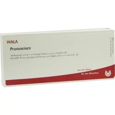 PRUNUSEISEN Fiale, 10X1 ml