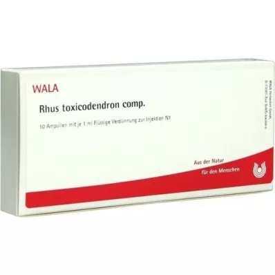 RHUS TOXICODENDRON COMP Fiale, 10X1 ml