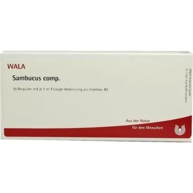 SAMBUCUS COMP Fiale, 10X1 ml SAMBUCUS COMP Fiale, 10X1 ml