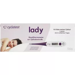CYCLOTEST termometro basale per donna, 1 pz