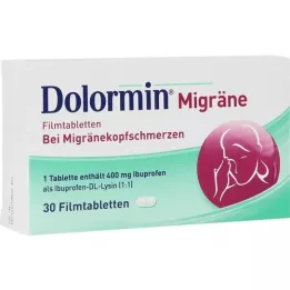 DOLORMIN Compresse rivestite con film per emicrania, 30 pz