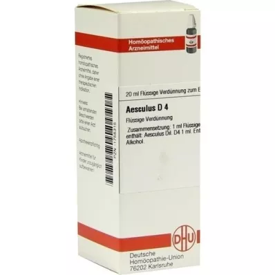 AESCULUS Diluizione D 4, 20 ml