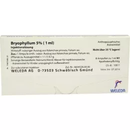 BRYOPHYLLUM Soluzione iniettabile al 5% 1 ml, 8X1 ml