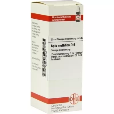 APIS MELLIFICA D 6 Diluizione, 20 ml