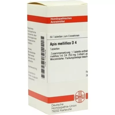 APIS MELLIFICA D 4 compresse, 80 pz