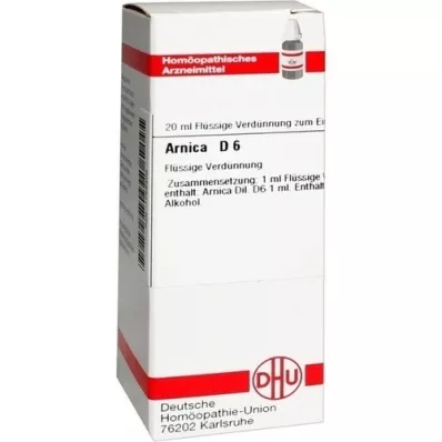 ARNICA D 6 Diluizione, 20 ml