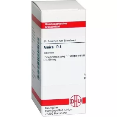ARNICA D 4 compresse, 80 pz