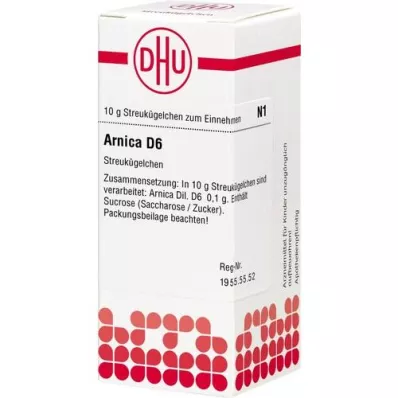 ARNICA D 6 globuli, 10 g ARNICA D 6 globuli, 10 g
