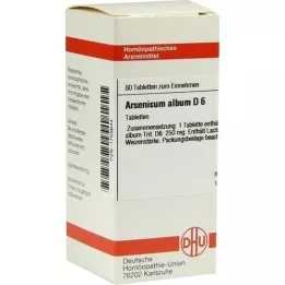 ARSENICUM ALBUM D 6 compresse, 80 pz