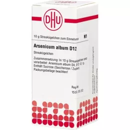 ARSENICUM ALBUM D 12 globuli, 10 g