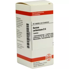 BARIUM CARBONICUM D 6 compresse, 80 pz