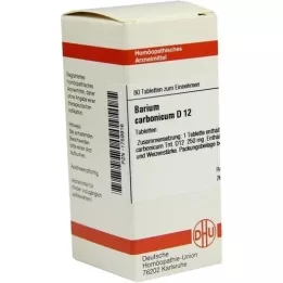 BARIUM CARBONICUM D 12 compresse, 80 pz