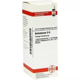 BELLADONNA D 6 Diluizione, 20 ml