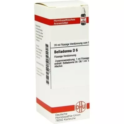 BELLADONNA D 6 Diluizione, 20 ml