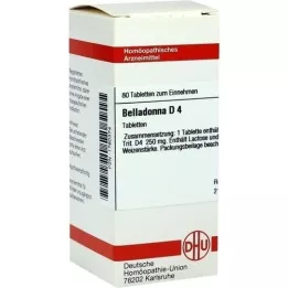 BELLADONNA D 4 compresse, 80 pz
