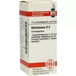 BELLADONNA D 3 globuli, 10 g