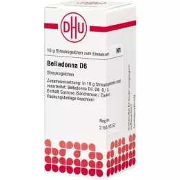 BELLADONNA D 6 globuli, 10 g