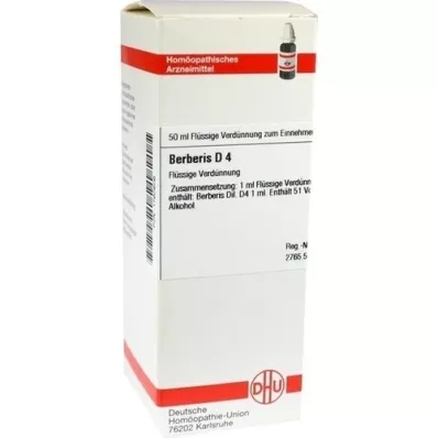 BERBERIS Diluizione D 4, 50 ml BERBERIS Diluizione D 4, 50 ml