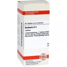 BERBERIS D 4 compresse, 80 pz
