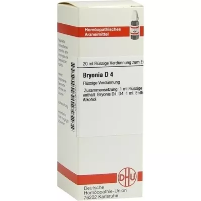 BRYONIA Diluizione D 4, 20 ml