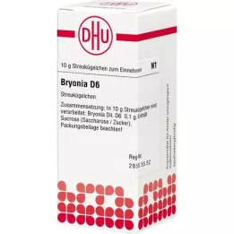 BRYONIA D 6 globuli, 10 g
