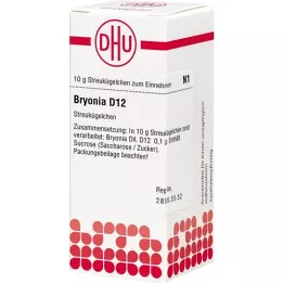 BRYONIA D 12 globuli, 10 g