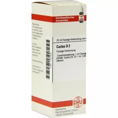 CACTUS Diluizione D2, 20 ml CACTUS Diluizione D2, 20 ml