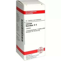 CALCIUM FLUORATUM D 6 compresse, 80 pz