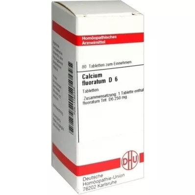 CALCIUM FLUORATUM D 6 compresse, 80 pz CALCIUM FLUORATUM D 6 compresse, 80 pz