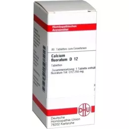 CALCIUM FLUORATUM D 12 compresse, 80 pz