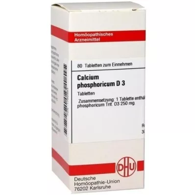 CALCIUM PHOSPHORICUM D 3 compresse, 80 pz CALCIUM PHOSPHORICUM D 3 compresse, 80 pz