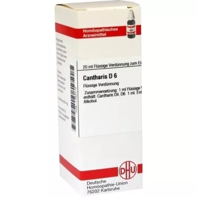 CANTHARIS D 6 Diluizione, 20 ml
