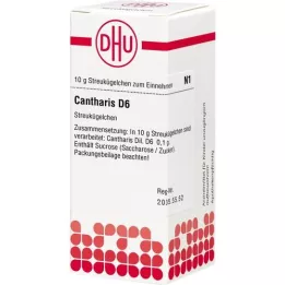 CANTHARIS D 6 globuli, 10 g