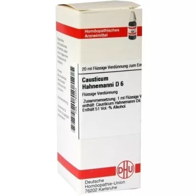 CAUSTICUM HAHNEMANNI D 6 Diluizione, 20 ml