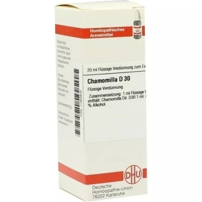 CHAMOMILLA Diluizione D 30, 20 ml