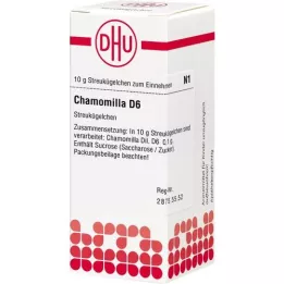 CHAMOMILLA D 6 globuli, 10 g