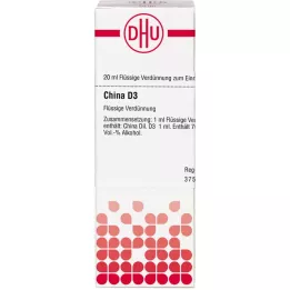 CHINA Diluizione D 3, 20 ml